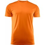 Lasten tekninen t-paita Run Jr Kirkas oranssi (305)