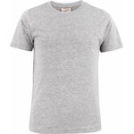 Lasten puuvillainen t-paita Heavy t-shirt Jr Meleerattu harmaa (120)
