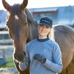 Pure Equestrian Classic Sweatshirt collegepusero Cloudy Blue