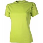Naisten puuvillainen t-paita Auckland Lady Lime (630)