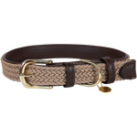 Kentucky Plaited Nylon koiran kaulapanta Beige