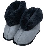 Mattes Lampaankarvatossut Navy
