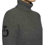 Cavalleria Toscana Long turtleneck pooloneule Harmaa