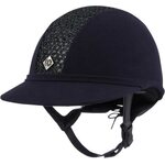 Charles Owen SP8 Plus Sparkly ratsastuskypärä Navy