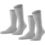 Burlington Everyday miesten sukat 2pack Light Grey