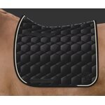 Mattes Sheen Square Pad satulahuopa Musta/Champanja