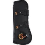 Kentucky Tendon Boots Elastic jännesuojat Musta