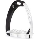 Tech Stirrups Venice sloped M tech turvajalustimet Musta/Hopea