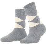 Burlington Cosy Argyle sukat Grey Melange