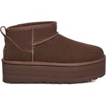 UGG Classic Ultra Mini Platform jalkineet Burnt Cedar