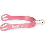 Tech Stirrups Verona Rowel kannukset Vaaleanpunainen