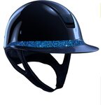 Samshield Miss Shield Custom Glossy Ultra Fine Rock 2.0 ratsastuskypärä Navy