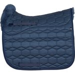Mattes Sheen Lampaankarvasatulahuopa Navy/Navy