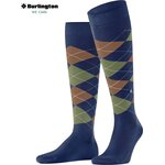 Burlington Manchester miesten polvisukat Navy Blue/Pacific