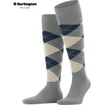 Burlington King miesten polvisukat Light Grey mel.