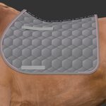 Mattes Sheen Square Pad satulahuopa Harmaa/Altorosa
