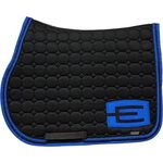 Equiline Octagon E-logo Glitter satulahuopa 2-nyörillä Musta/Royal Blue