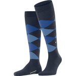 Burlington Edinburgh miesten polvisukat Dark Blue Mel.