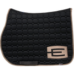 Equiline Octagon E-logo Glitter satulahuopa Musta/Cappucino