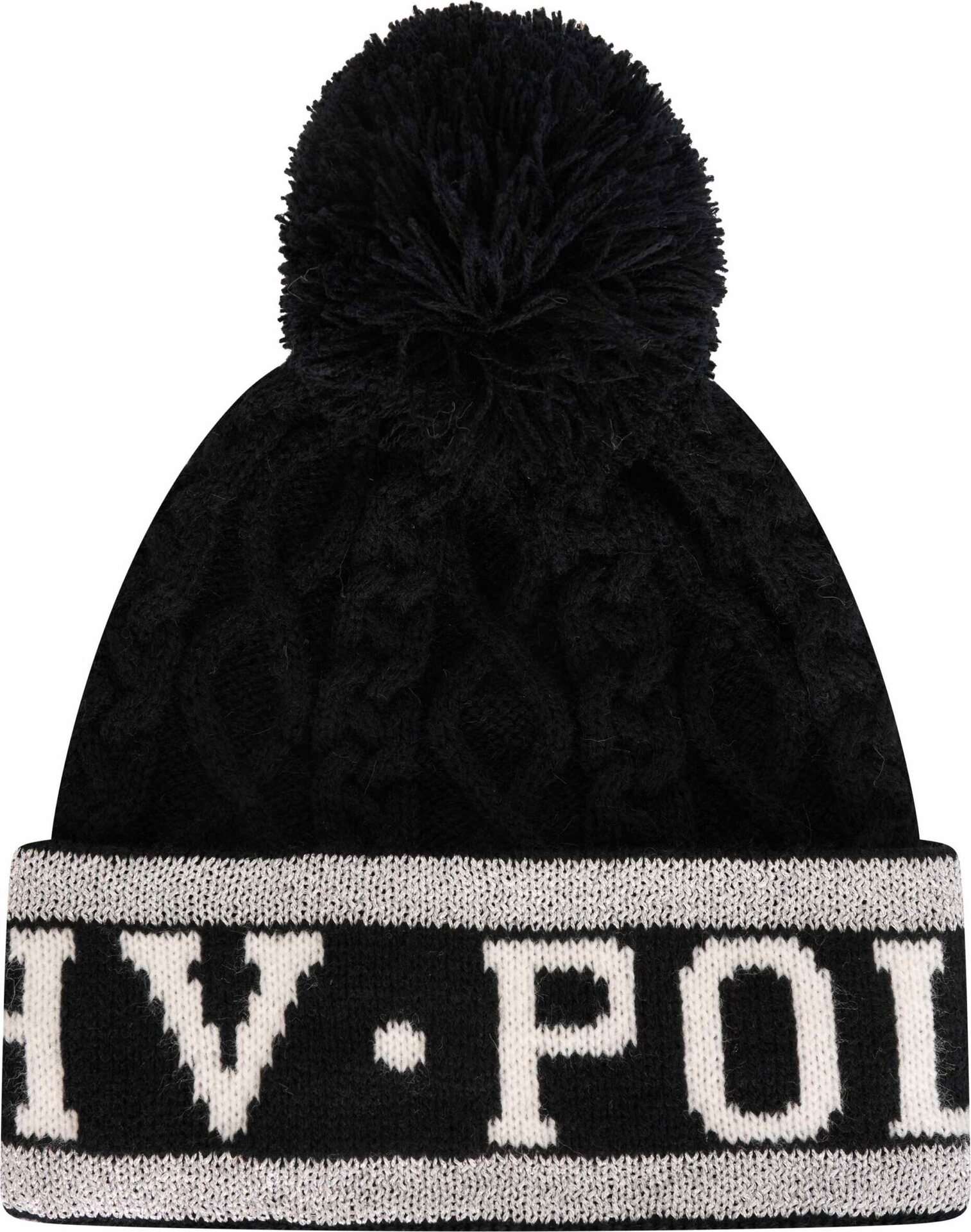 HV Polo Knit pipo Musta