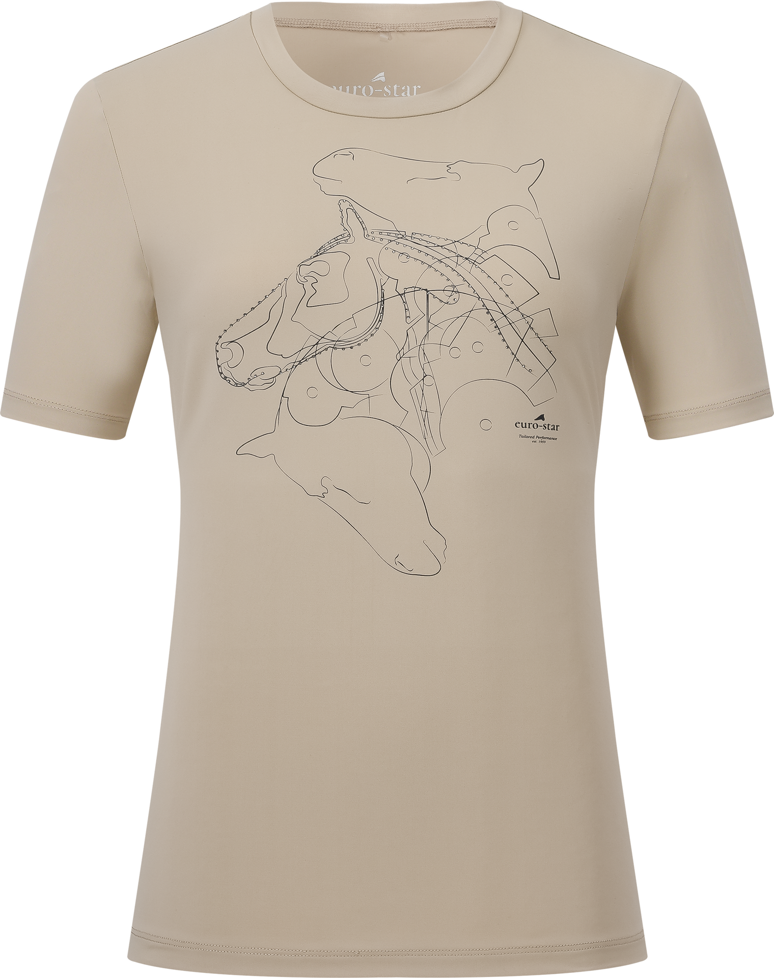 Euro-Star Amelie T-paita Beige