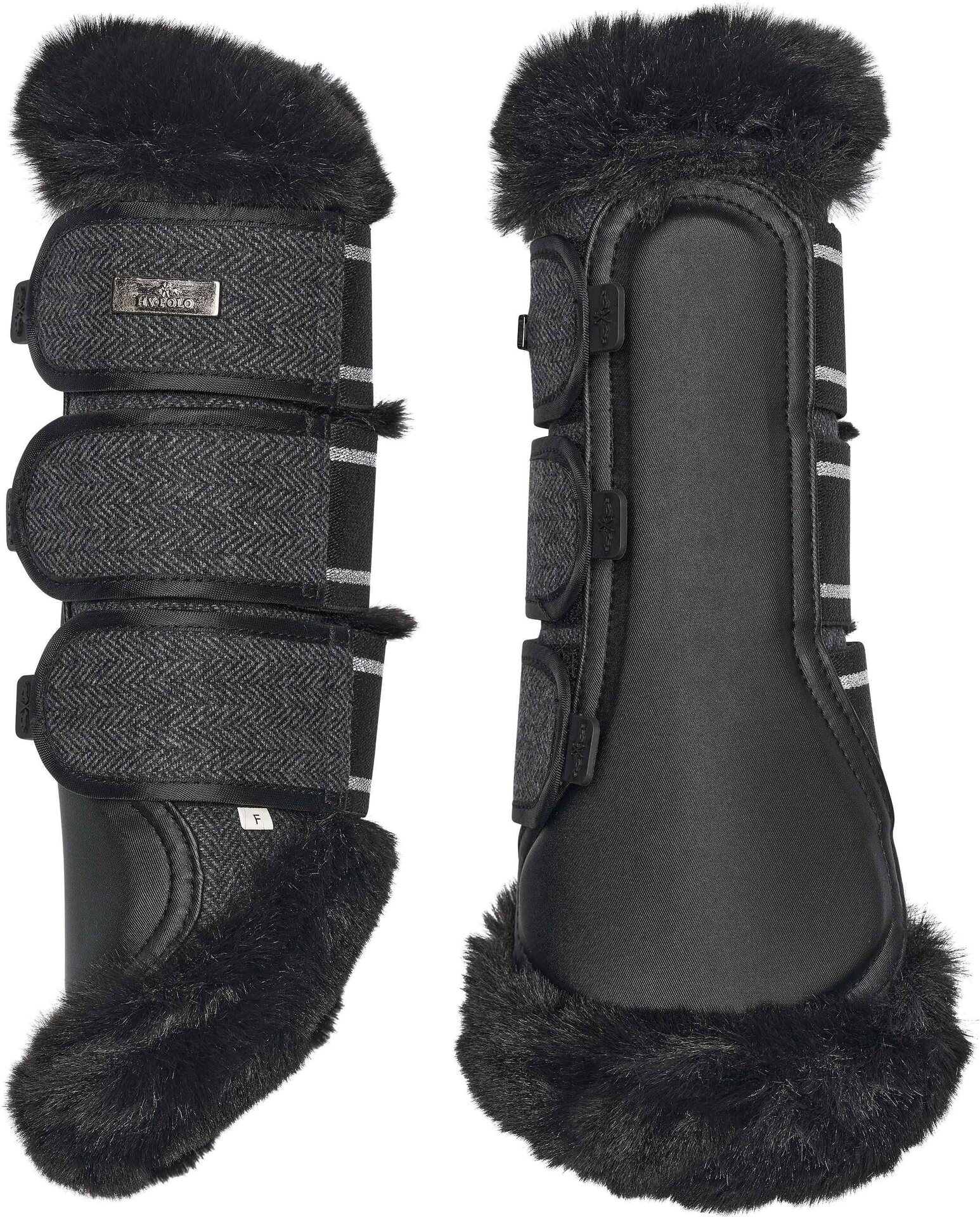 HV Polo Francis karvasuojat Musta