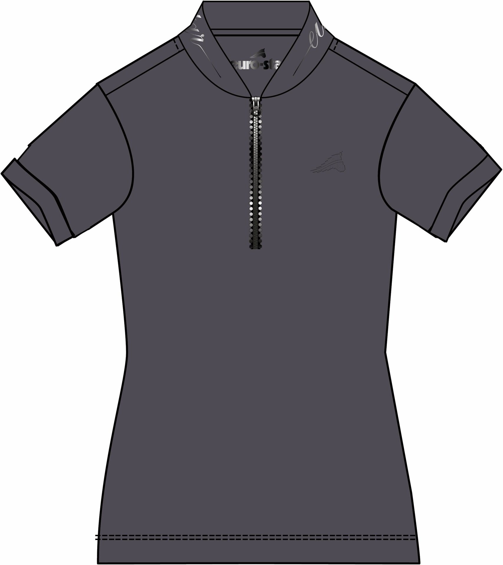 Euro-Star Ramona tekninen pusero Magnet Grey