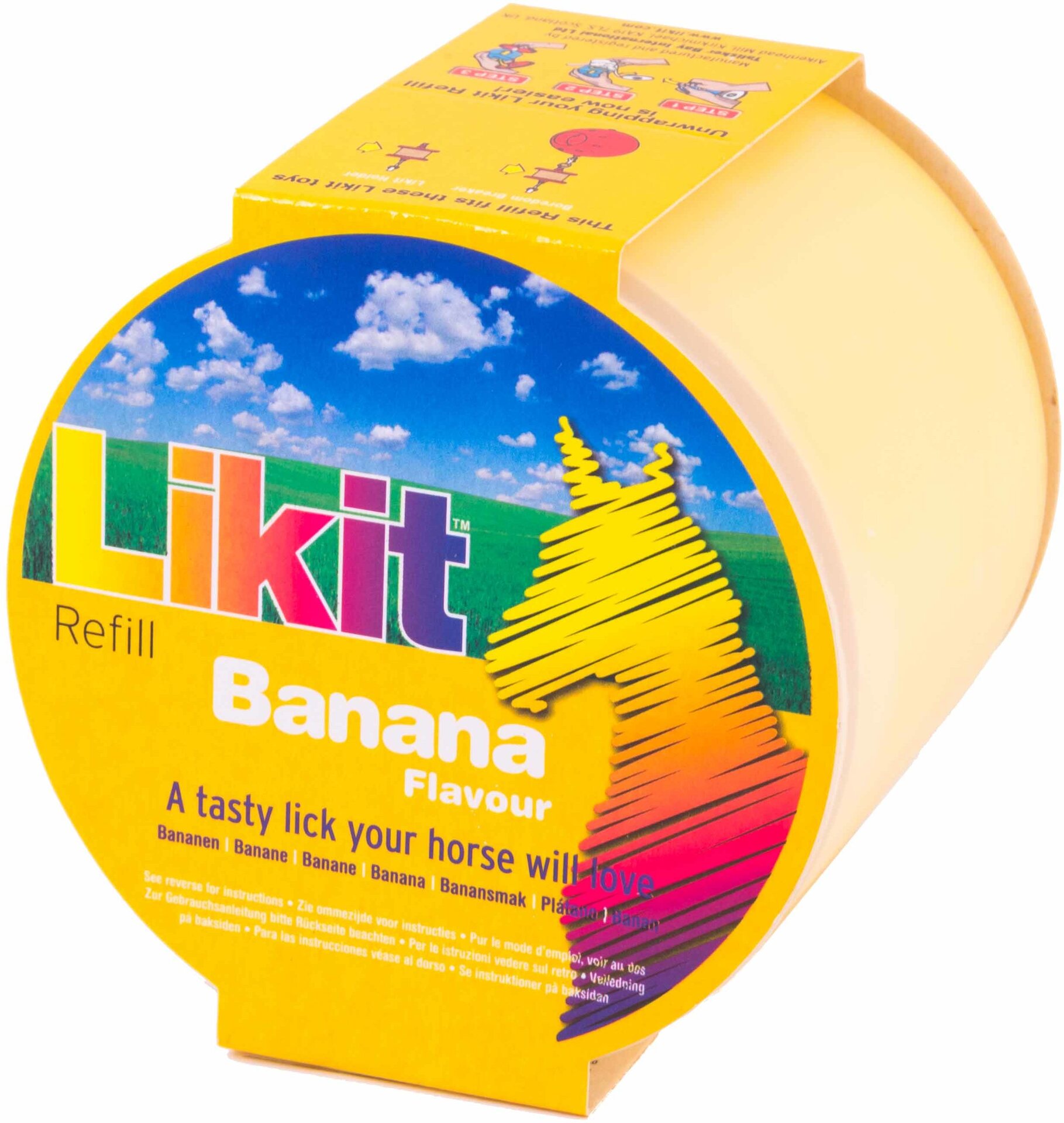 Likit iso täytekivi Banaani