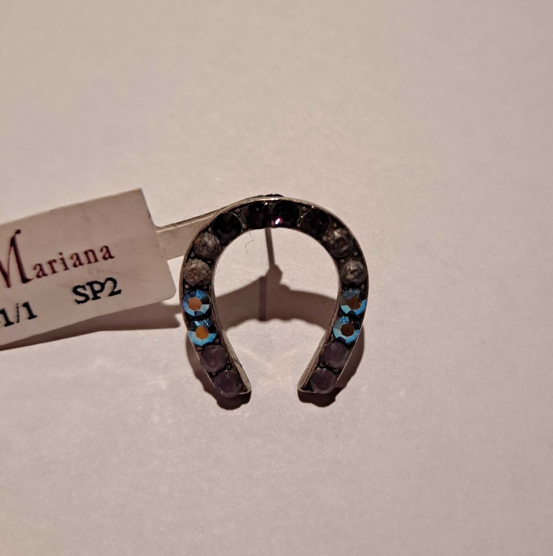 Mariana Hevosenkenkä korvakorut Violetti