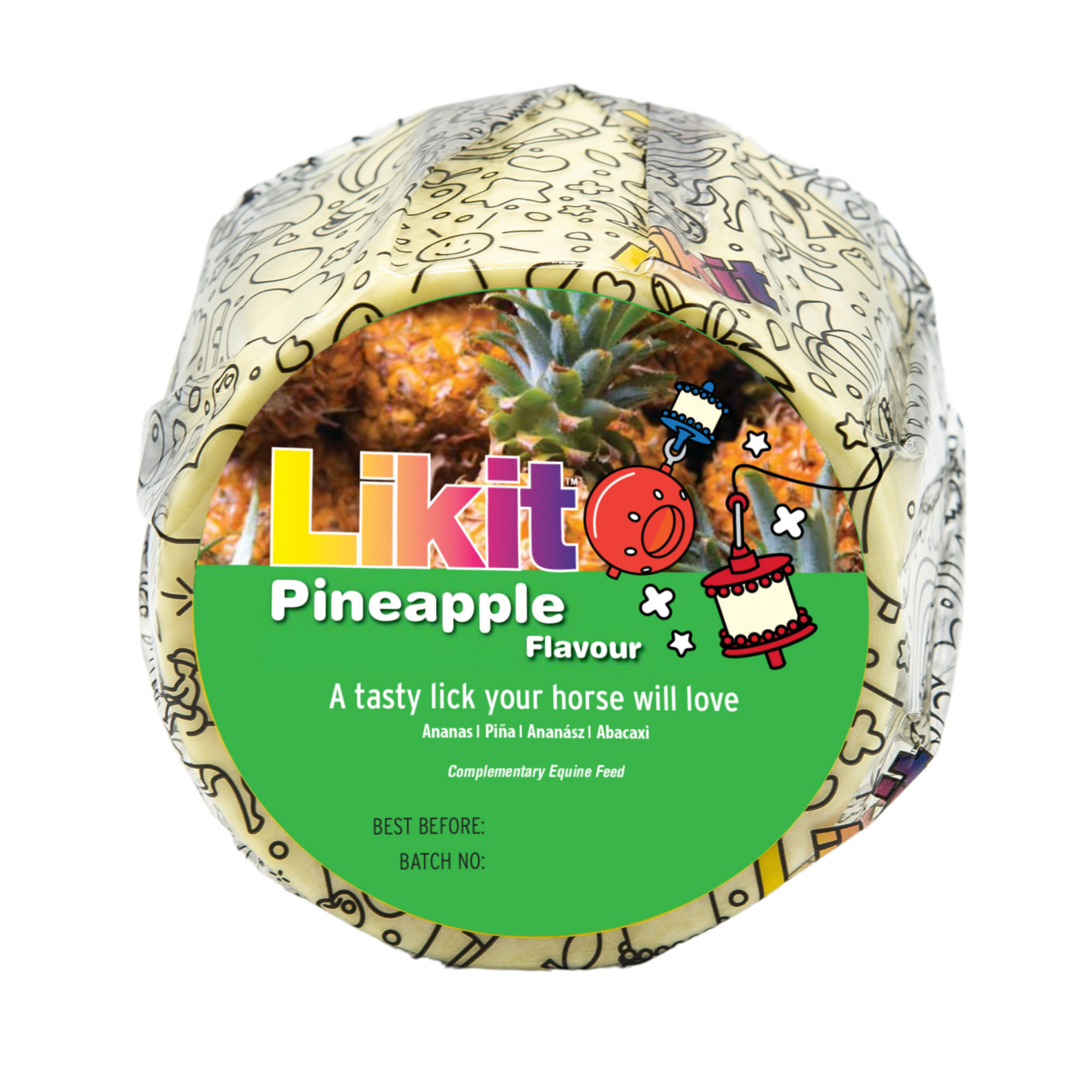 Likit iso täytekivi Ananas