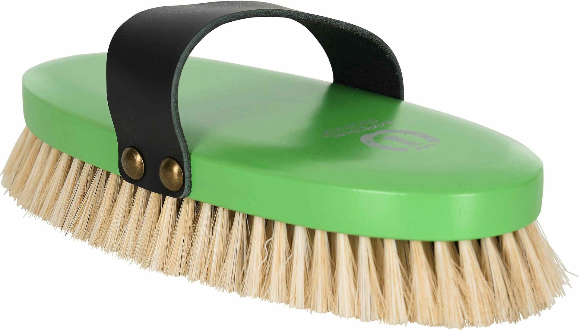 Imperial Riding Pehmeä harja kädensijalla Neon Green