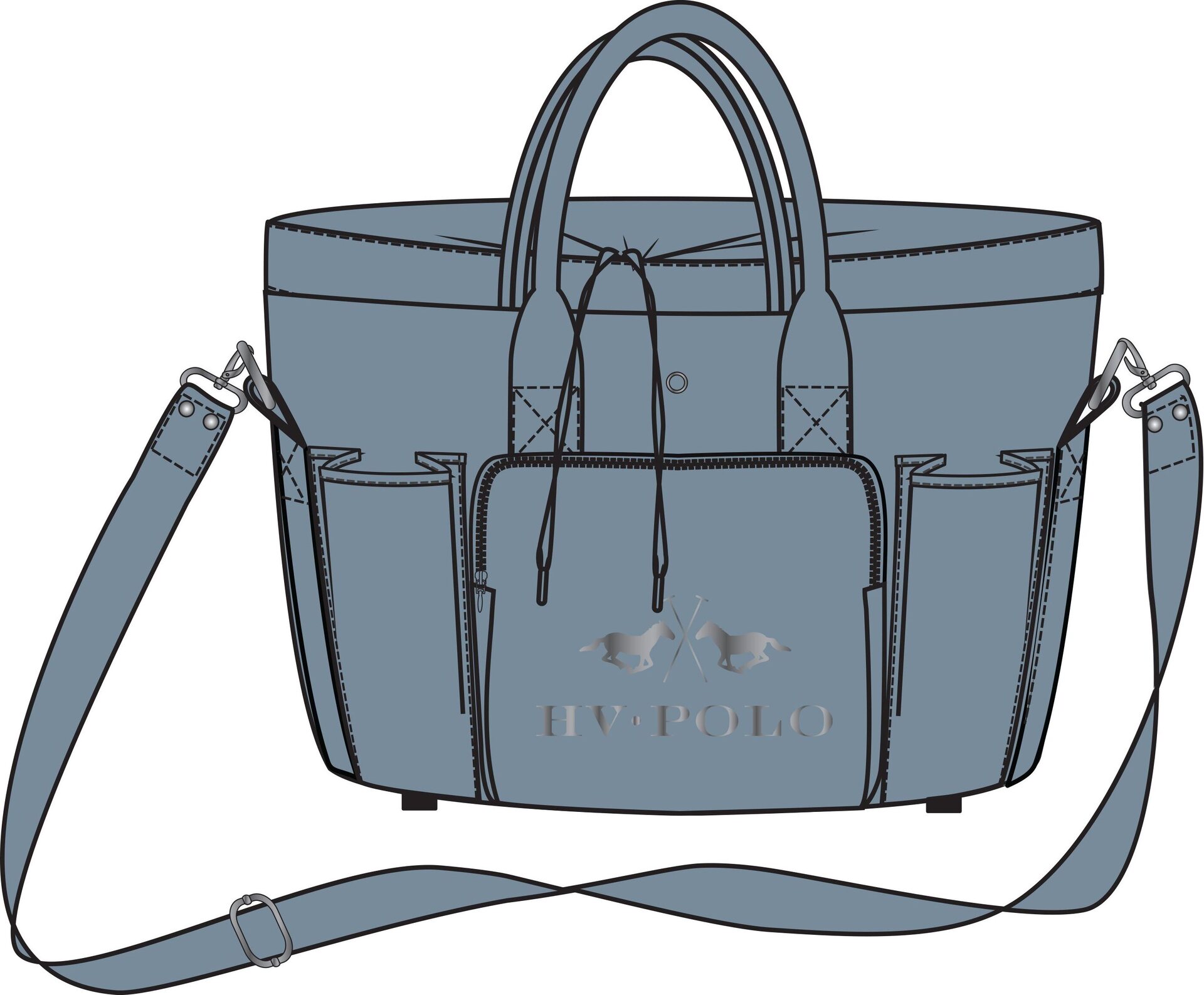 HV Polo Jonna harjalaukku Dark Mist Blue