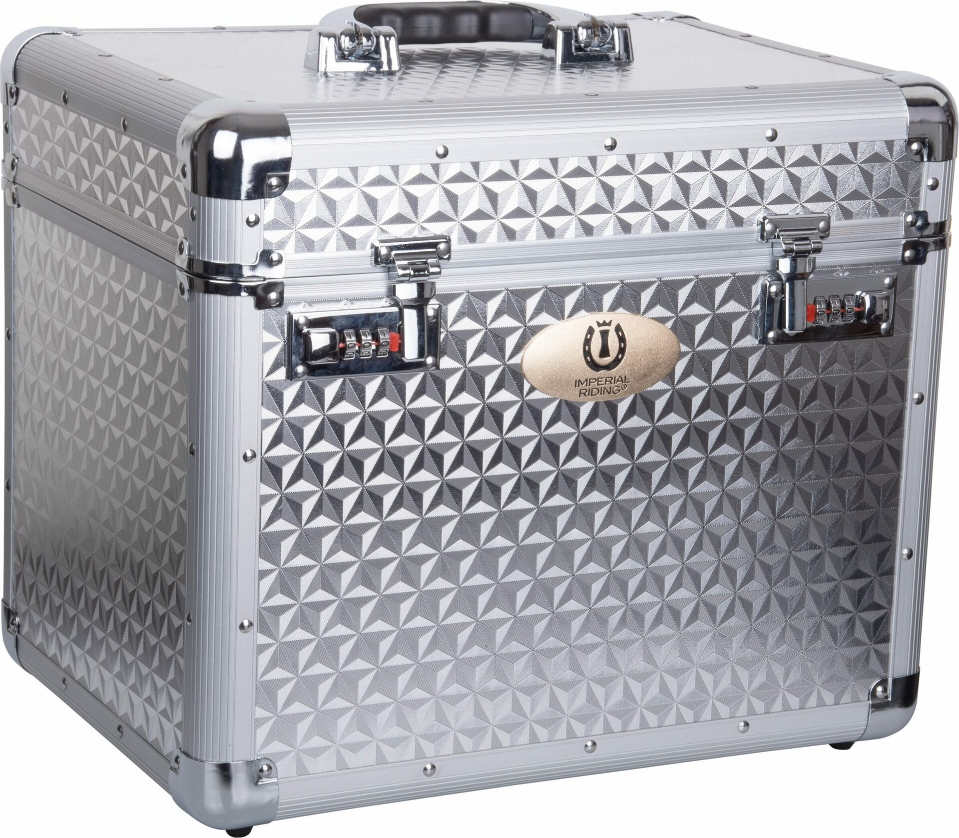 Imperial Riding Grooming box shiny hoitolaatikko Hopea