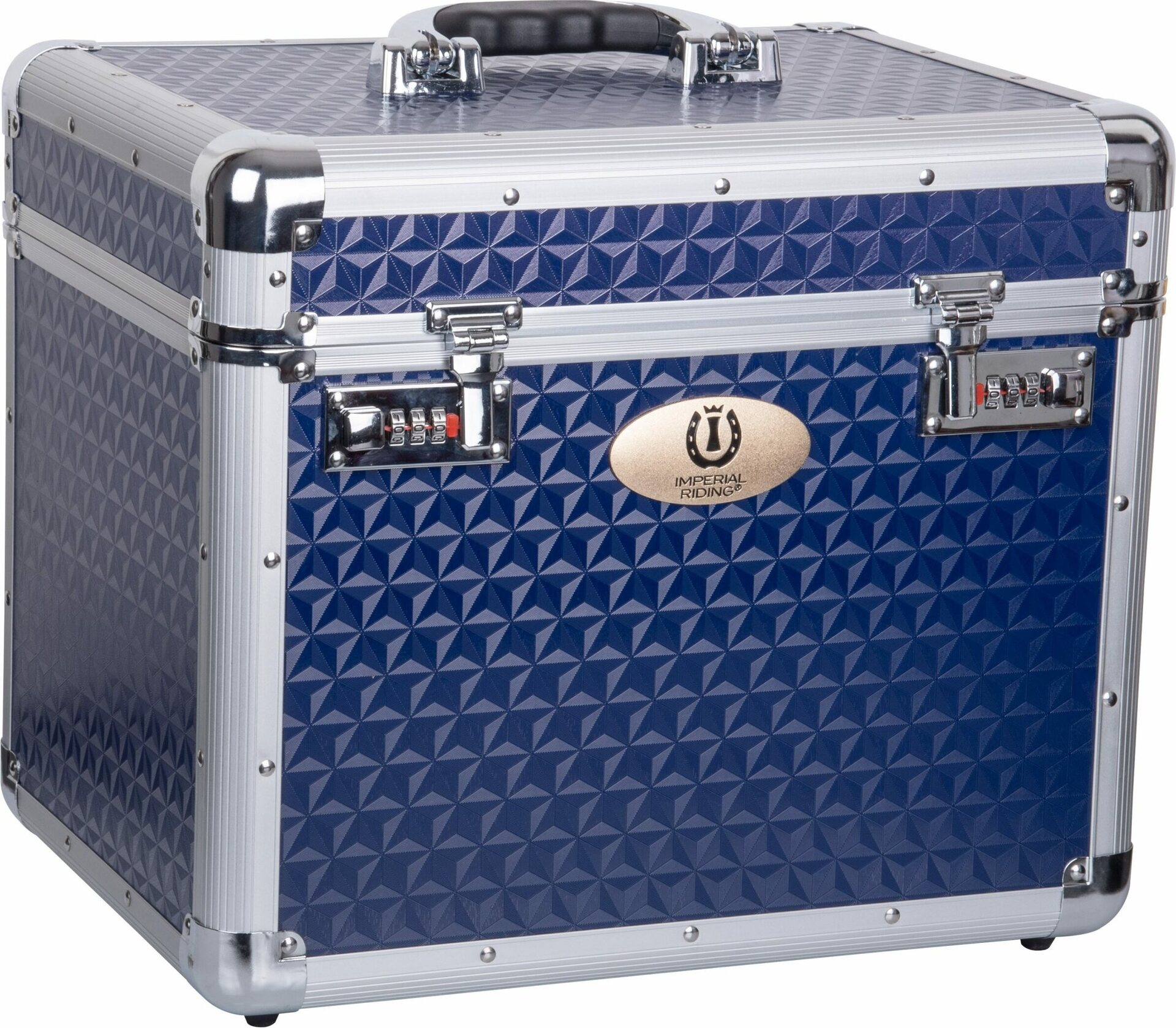 Imperial Riding Grooming box shiny hoitolaatikko Navy