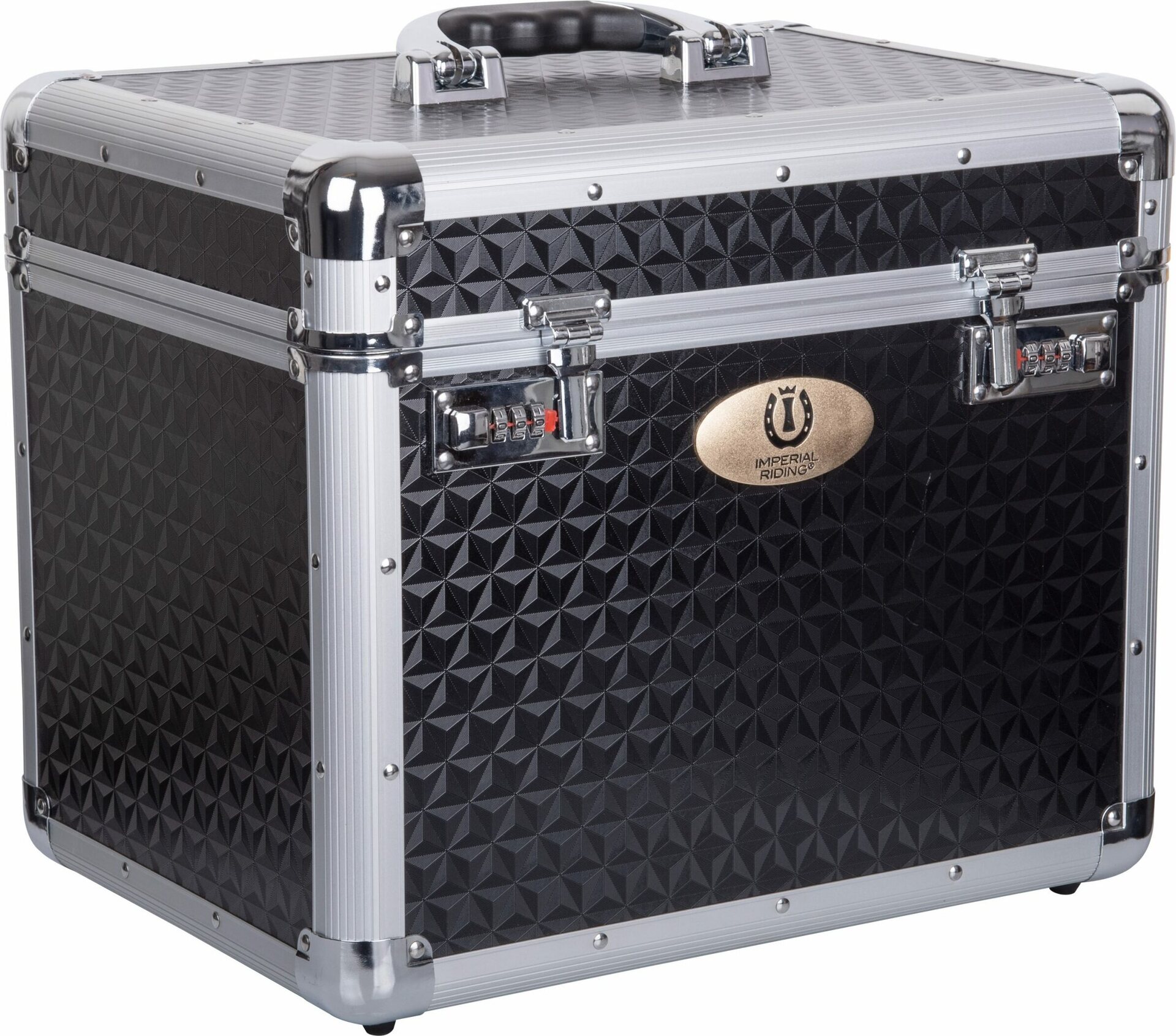 Imperial Riding Grooming box shiny hoitolaatikko Shiny Musta