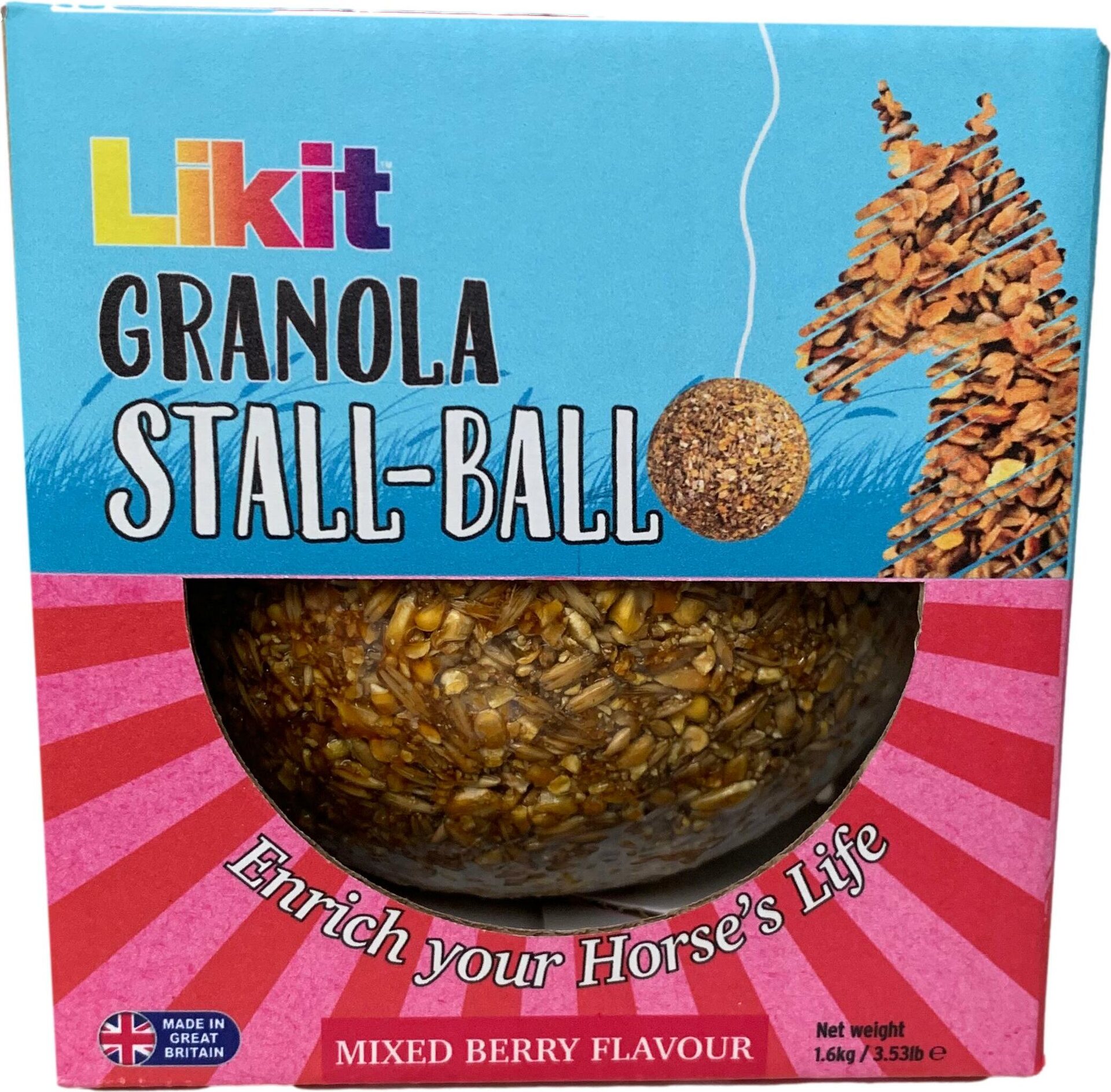 Likit Granola Stall Ball herkkupallo Mixed Berry