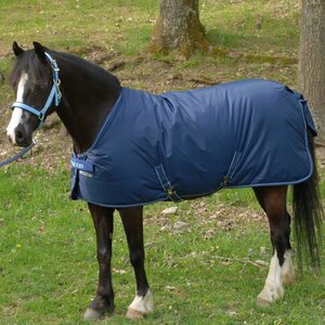 Bucas Irish Stable Extra talliloimi, Navy/LightBlue, 85cm