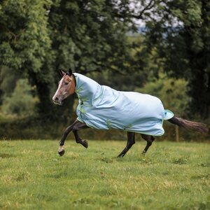 Bucas Freedom Turnout Light Full Neck sadeloimi, Cool Blue, 135cm