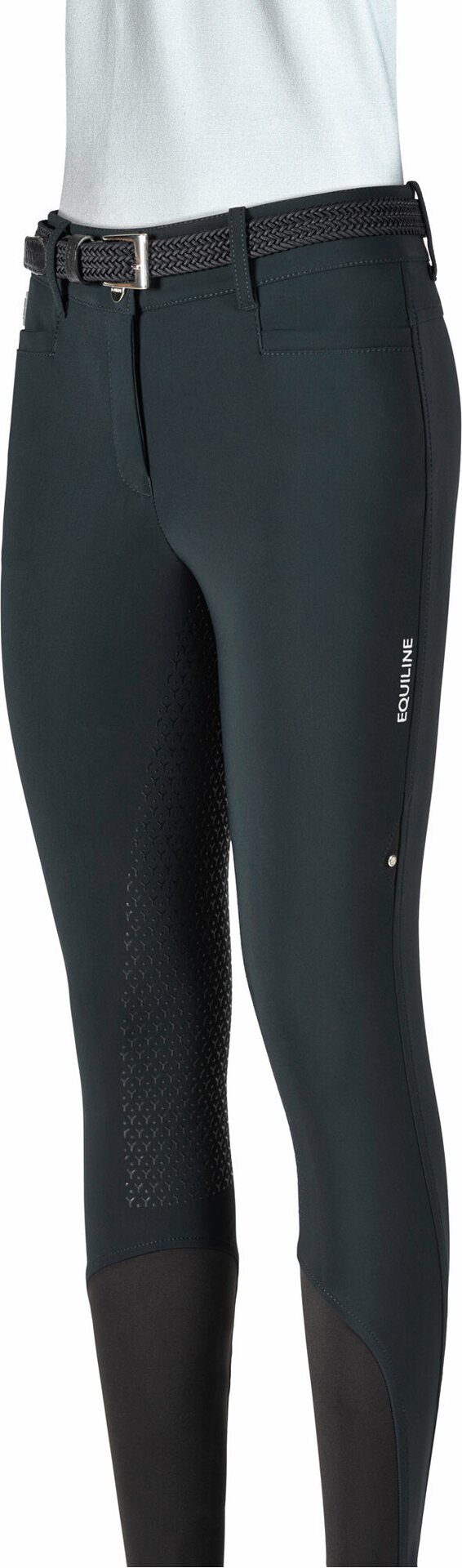 Equiline Ernae fullgrip ratsastushousut korkealla vyötäröllä Musta