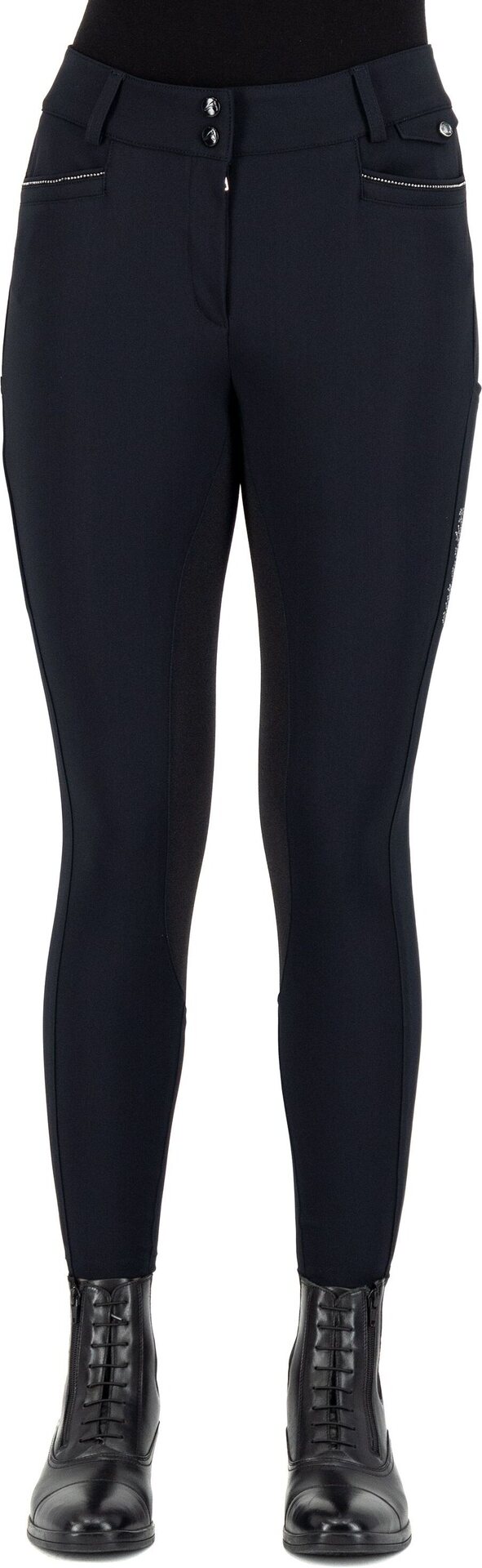 Euro-Star Arielle Grip Connect ratsastushousut Musta