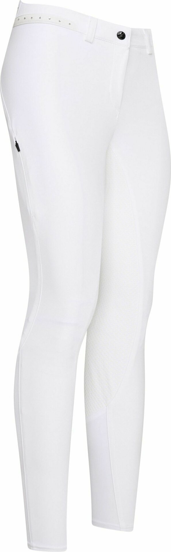 Euro-Star Equitation Queen Diamond fullgrip kisahousut Valkoinen