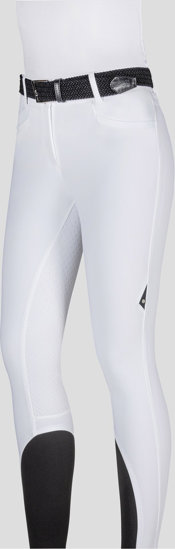 Equiline Adellek fullgrip ratsastushousut Valkoinen