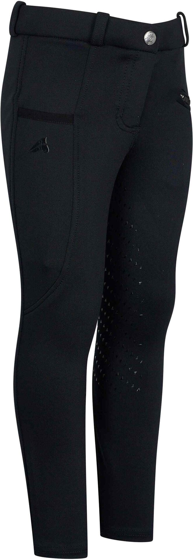 Euro-Star EasyRider Joy lasten ratsastushousut Musta