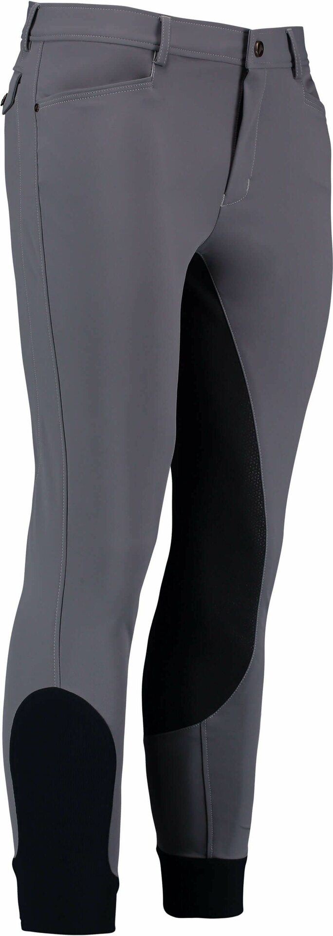 Euro-Star Mens Camillo FullGrip miesten ratsastushousut Harmaa