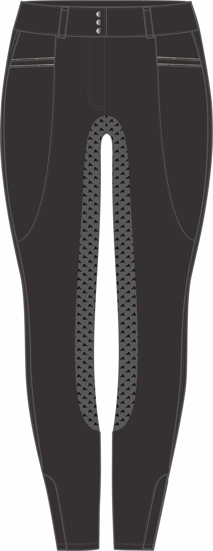 Euro-Star Easy-Rider Amara fullgrip ratsastushousut Mocca