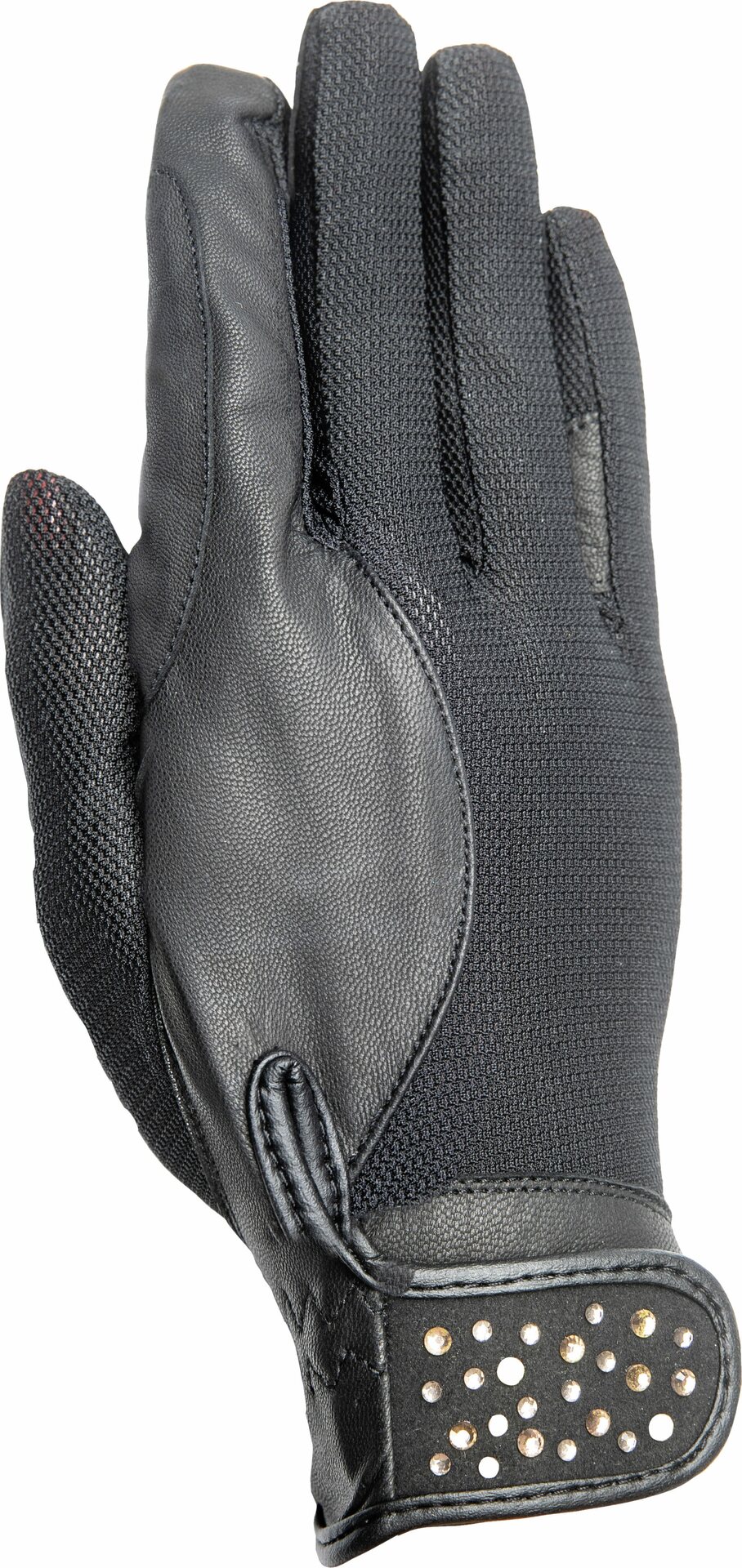 RSL Tokio ratsastuskäsineet Musta/Ruusukulta