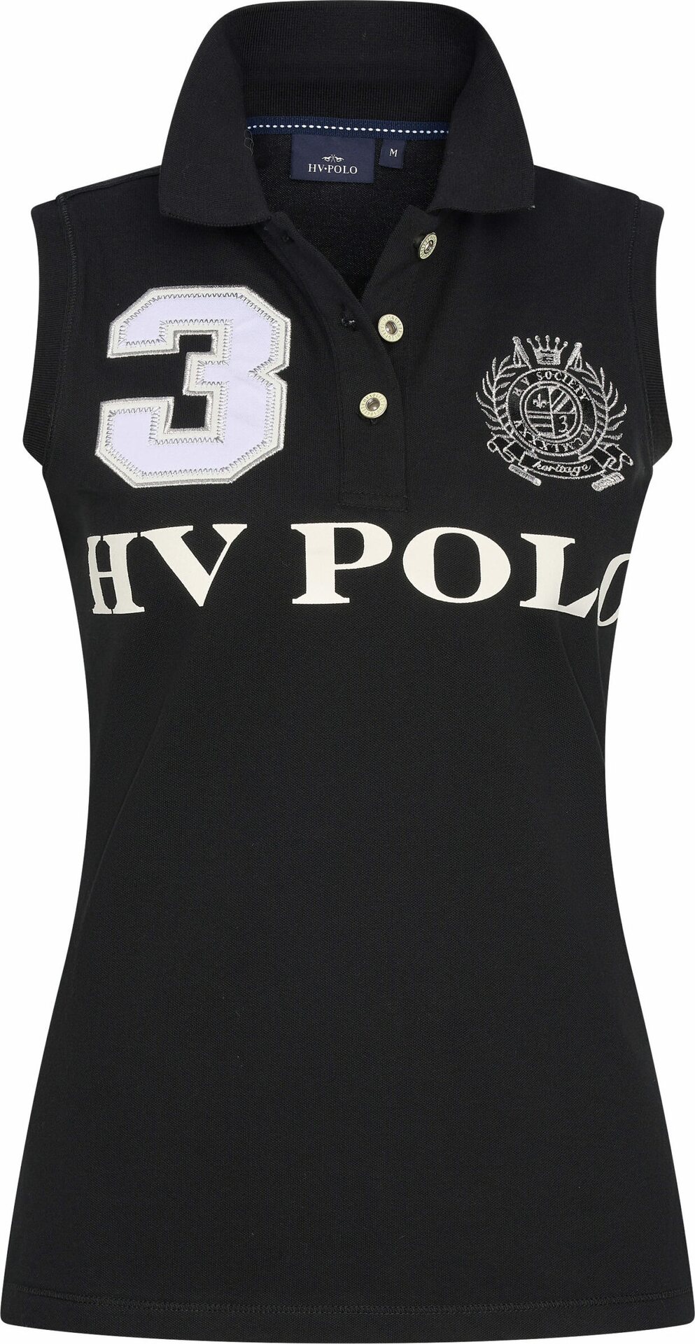 HV Polo Favouritas hihaton pikee Black