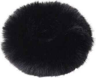 SD Design princess fake fur scrunchie Musta