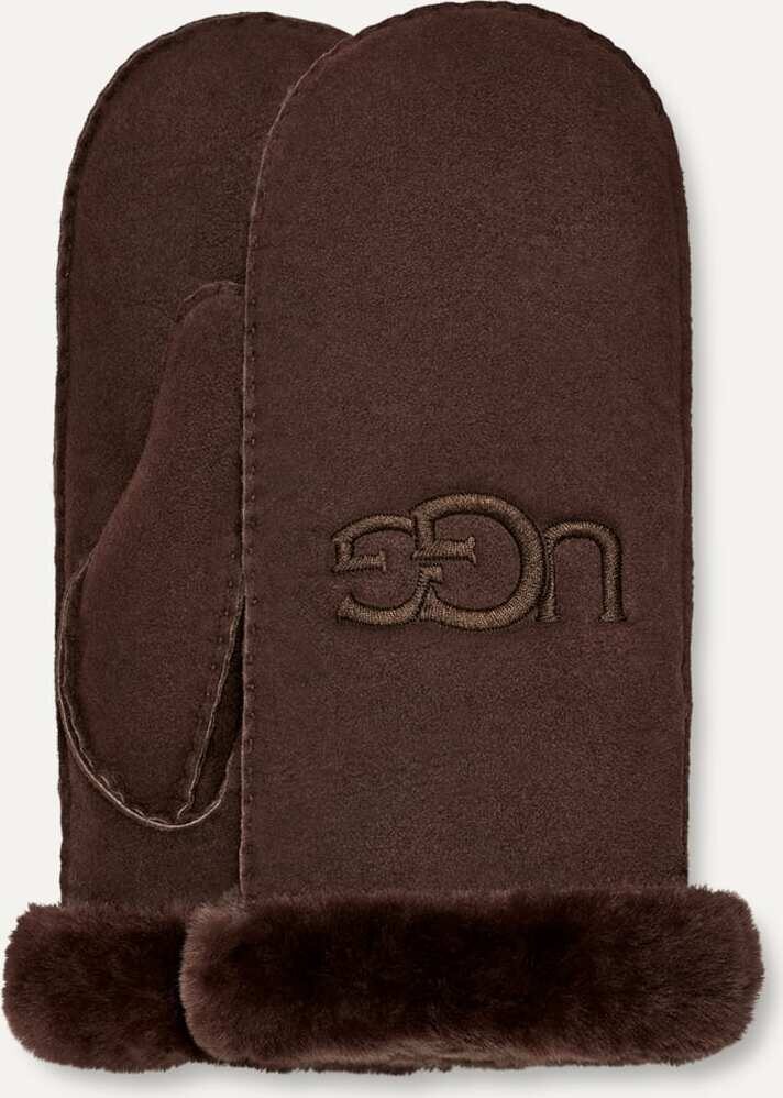 UGG Embroided Logo rukkaset Burnt Cedar