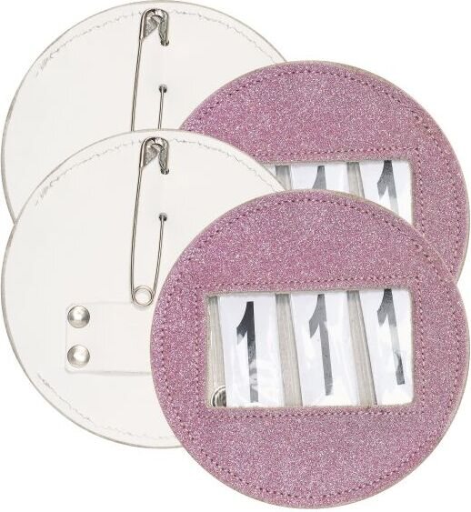 Imperial Riding Glitter kisanumero Vaaleanpunainen